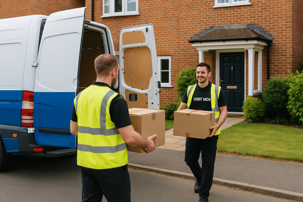 Orbit Move man with van Kingston – professional house, student and B2B removals team